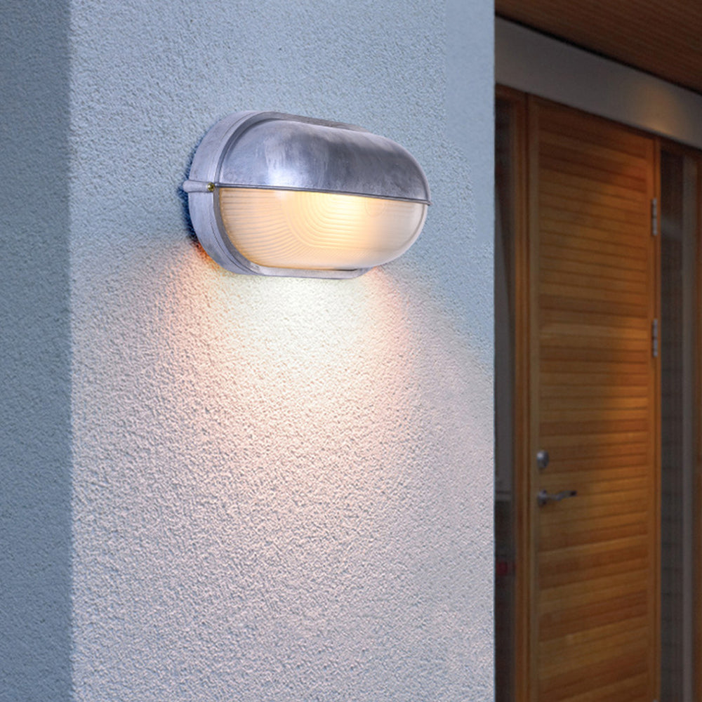 Orr Moderne Design Ronde/Ellips Waterdichte Wandlamp Metaal/Glas Buiten Binnenplaats/Balkon