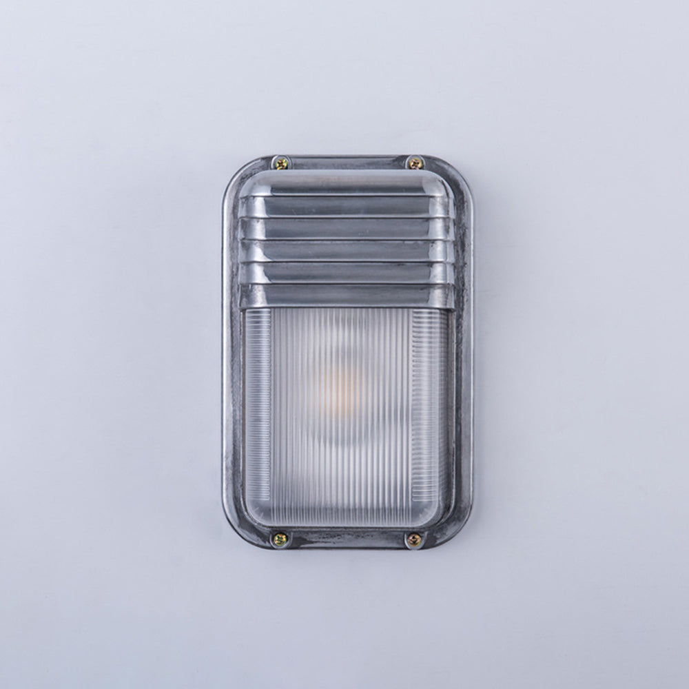 Orr Moderne Design LED Wandlamp Geometrisch Metaal/Glas Zilver Buiten Binnenplaats/Omheining/Balkon