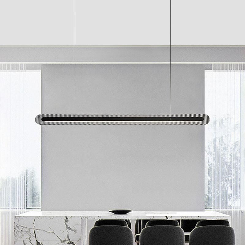 Evette Moderne LED Hanglampen Zwart Metaal Acryl Eetkamer Slaapkamer