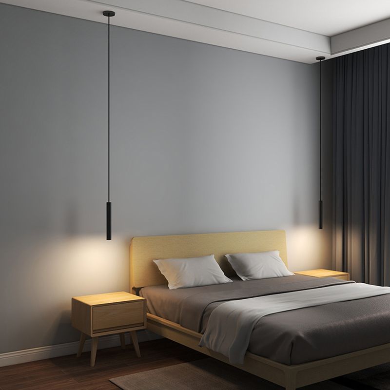 Sanna Kleine LED Hanglamp Zwart Wit Metaal Woonkamer Eetkamer