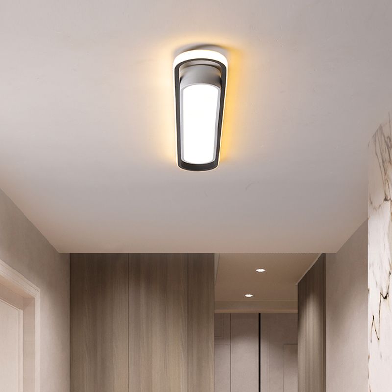 Quinn Moderne Design LED Plafondlamp Metaal Acryl Wit Keuken