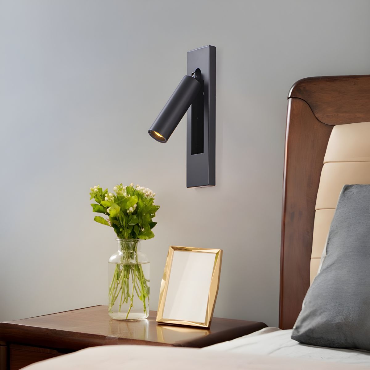 Orr Moderne Design LED Wandlamp Zwart Goud Metaal Slaapkamer