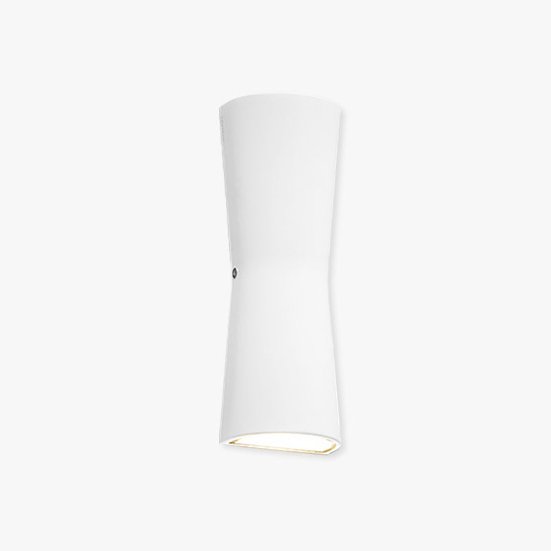 Orr Kleine Design LED Wandlampen Zwart Wit Metaal Buiten Tuin