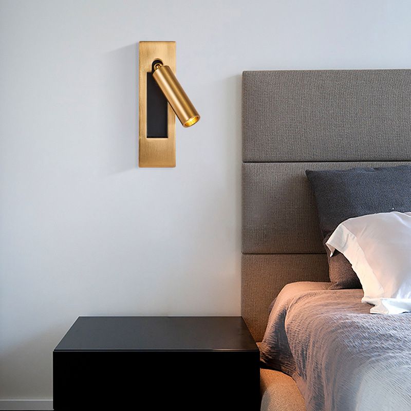 Orr Moderne Design LED Wandlamp Zwart Goud Metaal Slaapkamer
