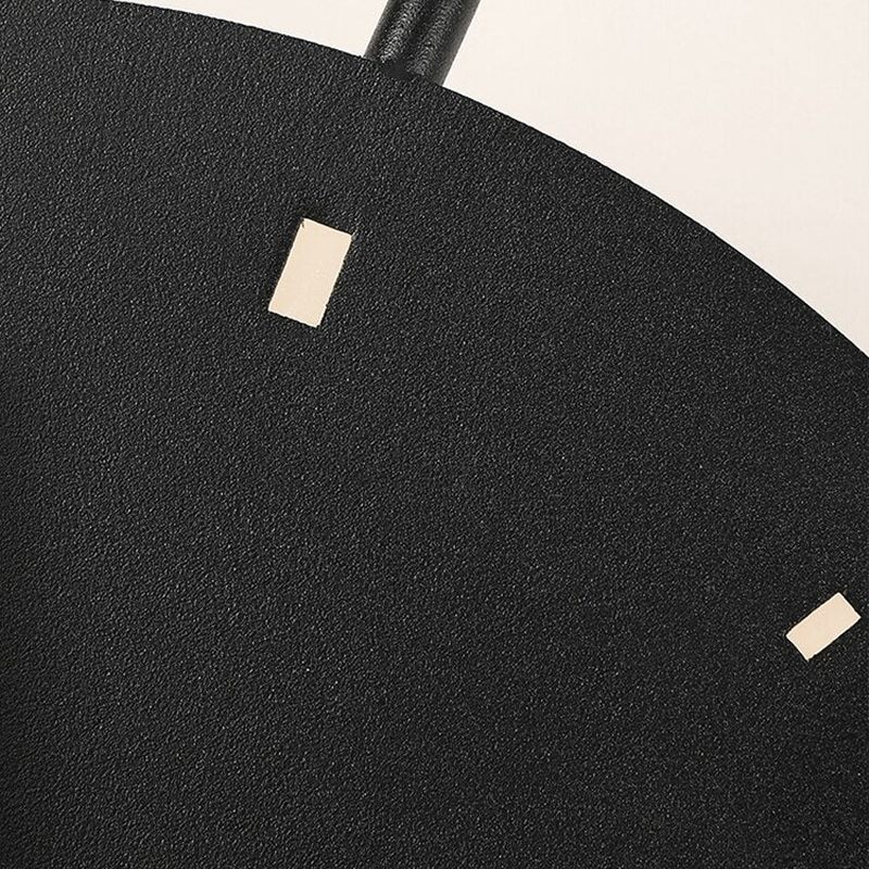 Nielsen Moderne Ronde Design LED Wandlampen Zwart Metaal Woonkamer