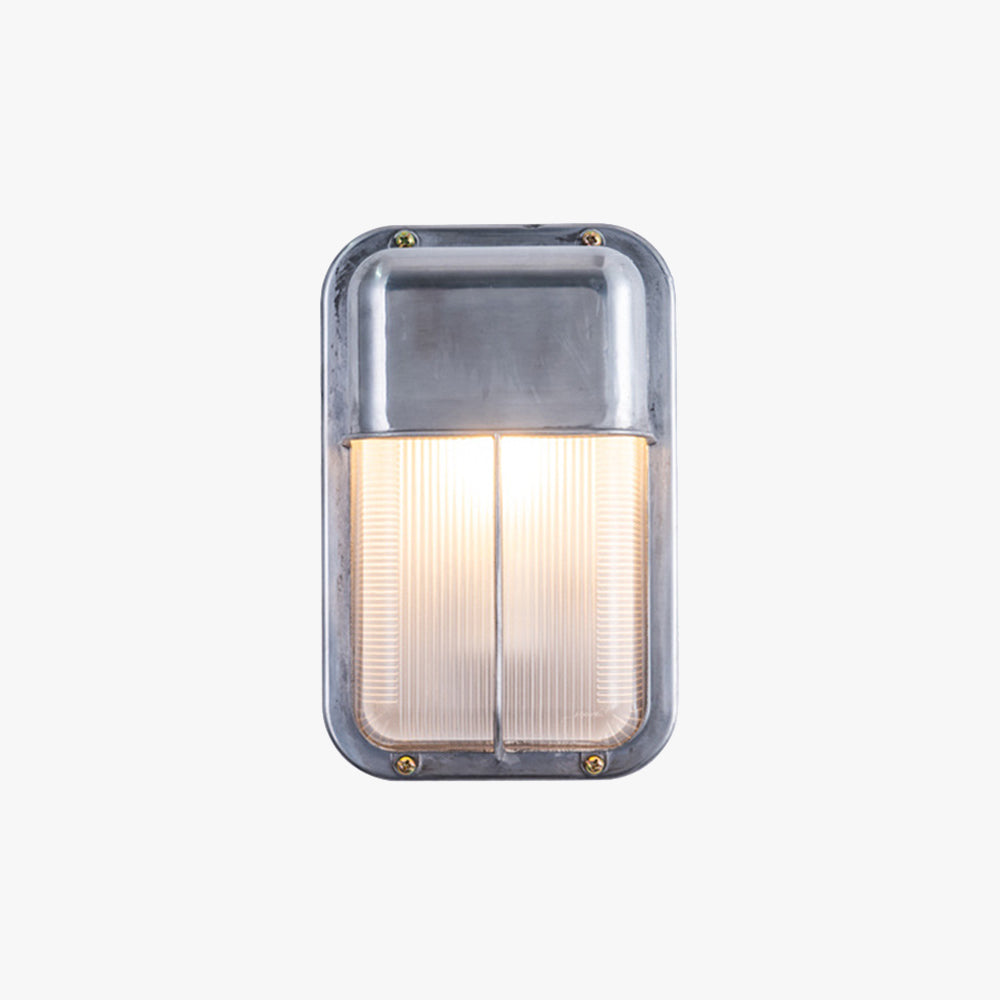 Orr Moderne Design LED Wandlamp Geometrisch Metaal/Glas Zilver Buiten Binnenplaats/Omheining/Balkon