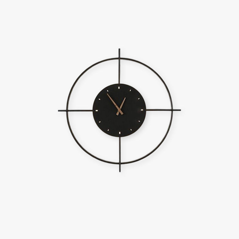 Nielsen Moderne Ronde Design LED Wandlampen Zwart Metaal Woonkamer
