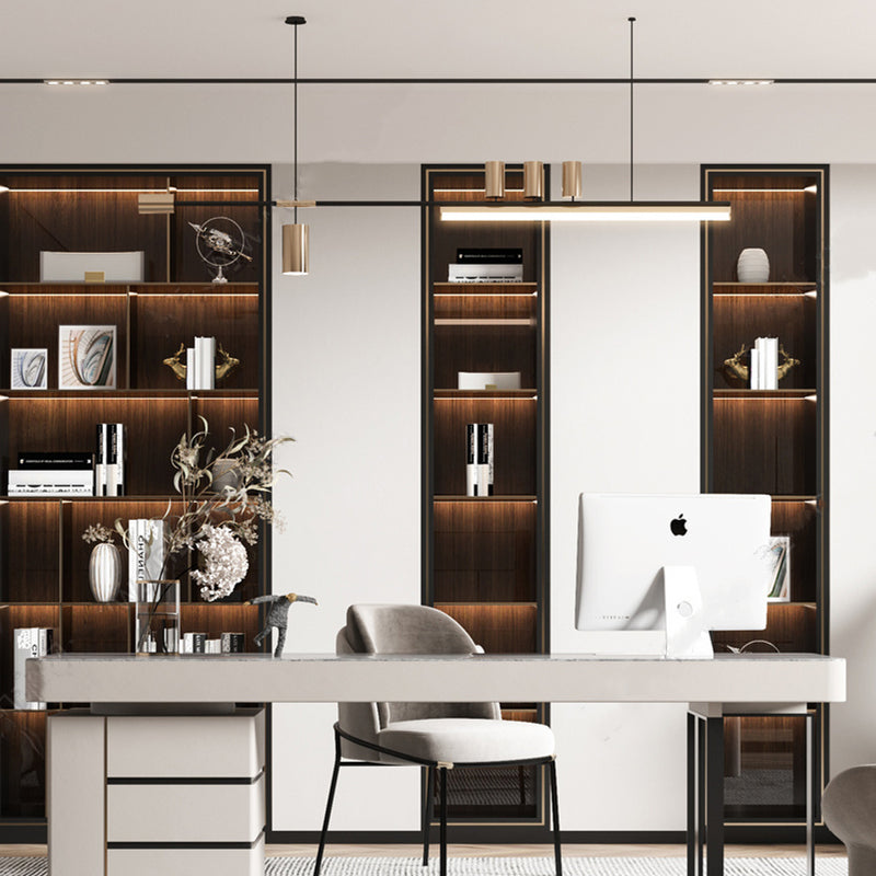 Edge Industriele LED Hanglamp Metaal Acryl Woonkamer Eettafel