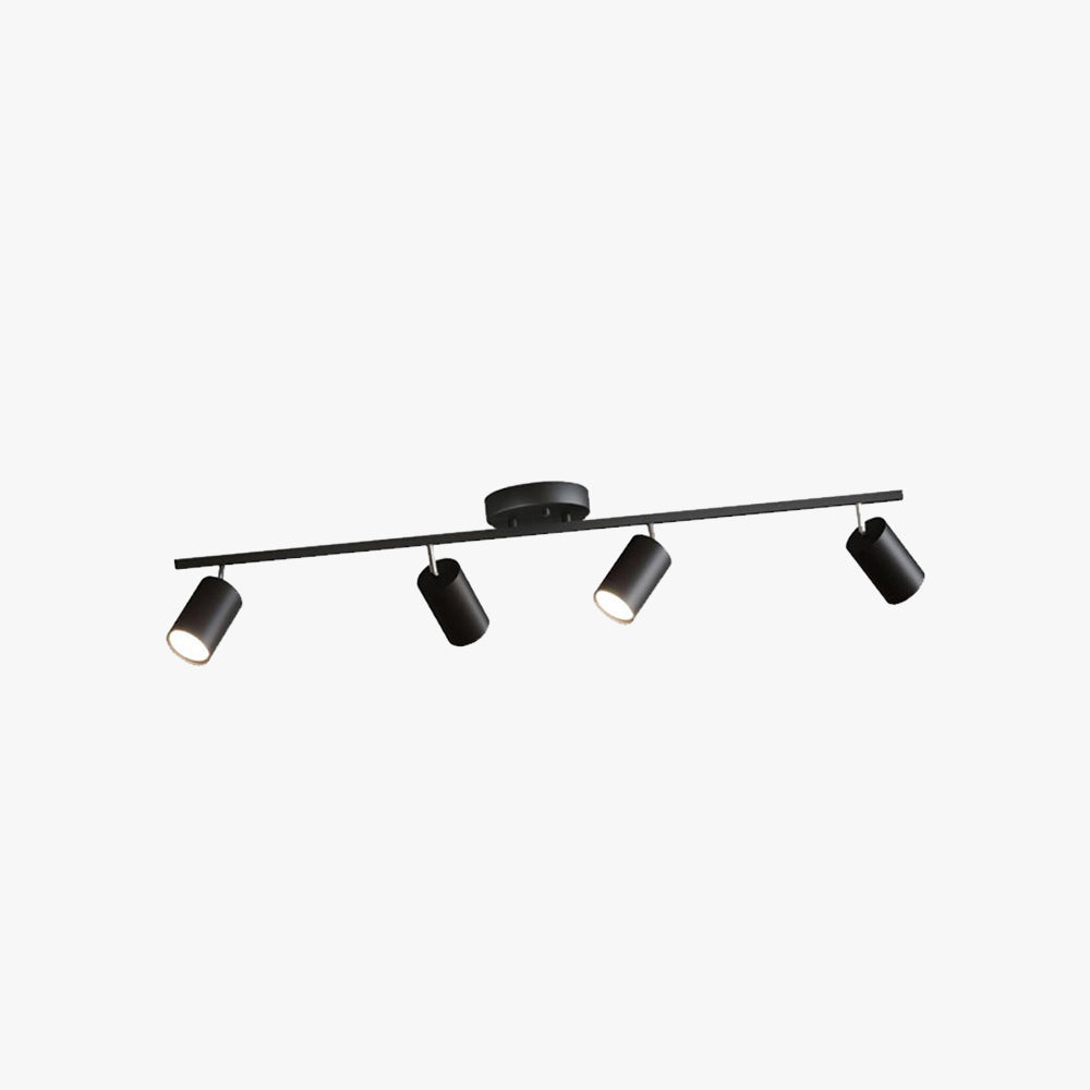 Freja Modern Design LED Spotlight Zwart/Wit Metaal Woonkamer
