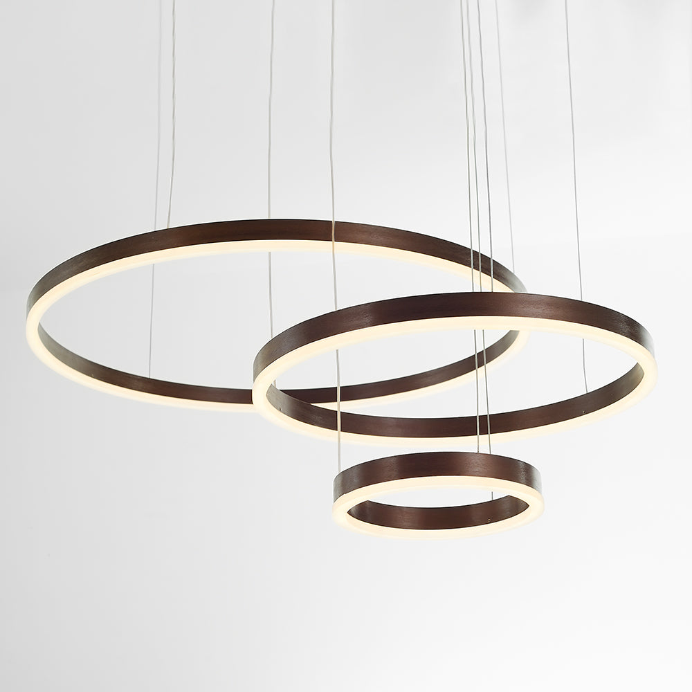 Arisha Moderne Grote Hanglampen Wit Metaal Slaapkamer Woonkamer Tir-Cirkel