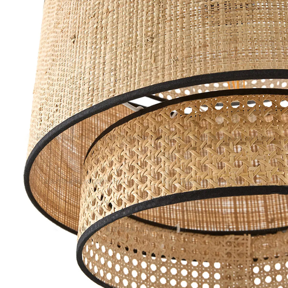 Ritta Ronde Retro LED Hanglamp Metaal Acryl Eetkamer Woonkamer