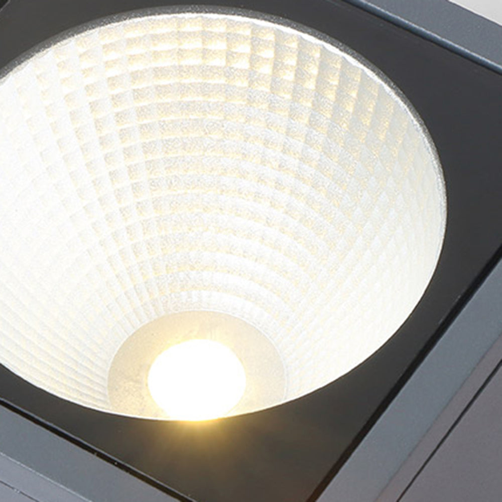 Orr Modern LED Plafondlamp Witte Zwart Metaal  Buiten Woonkamer