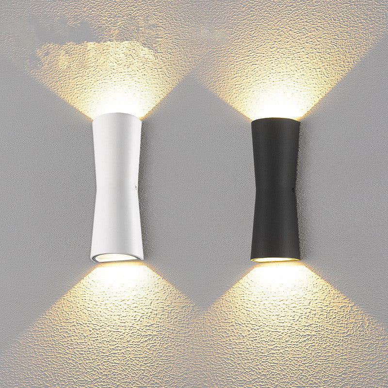 Orr Kleine Design LED  Wandlampen Zwart Wit Metaal Buiten Tuin