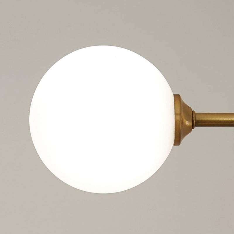 Valentina Moderne Bubble  Hanglampen Goud Koper Glas Slaapkamer