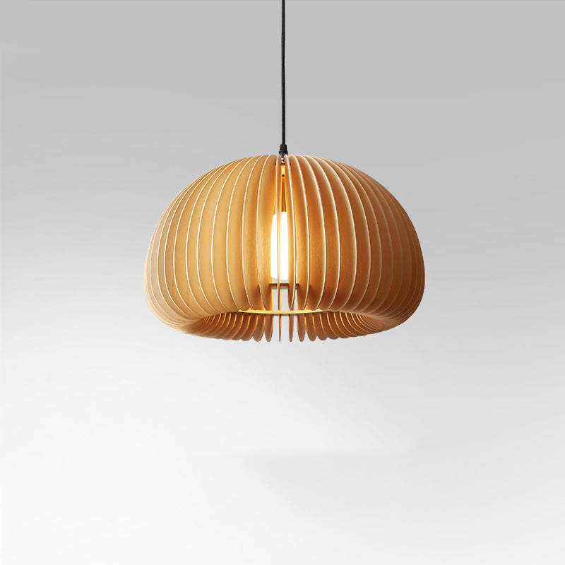 Ozawa Moderne Design Ronde  LED Hanglamp Hout Woonkamer Keuken