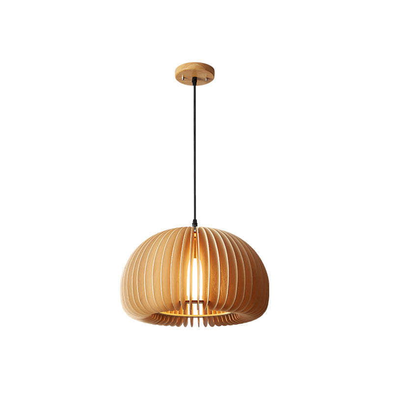 Ozawa Moderne Design Ronde  LED Hanglamp Hout Woonkamer Keuken
