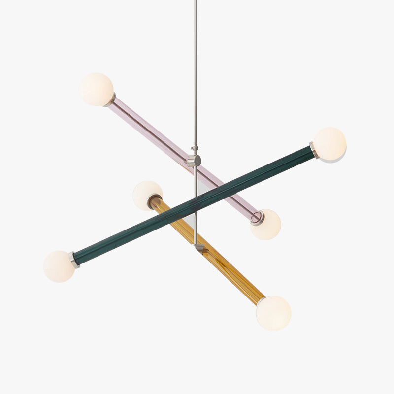Avi Lineaire Design LED Hanglampen Metaal Glas Kinderkamer Woonkamer