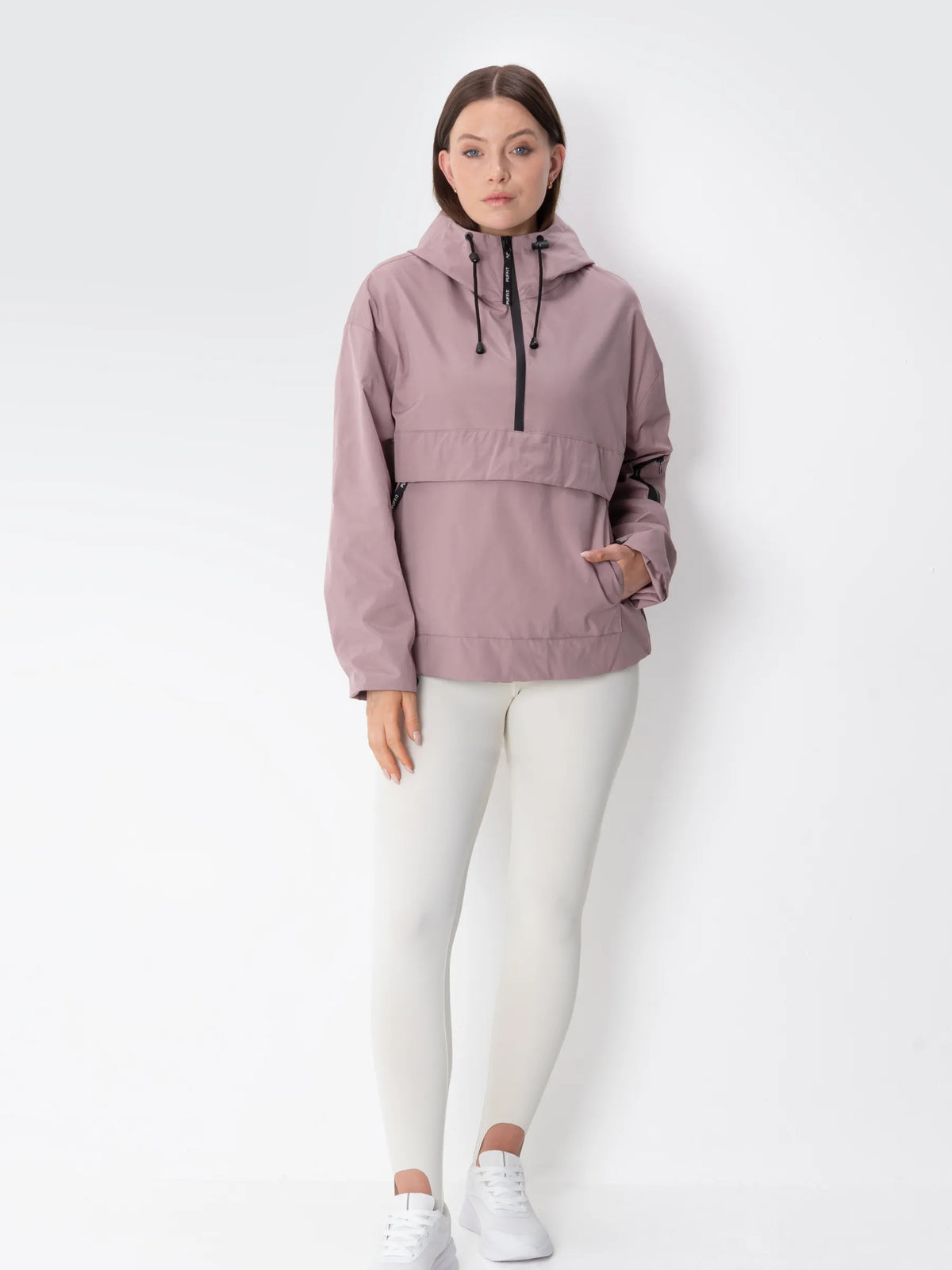 Classic Relaxed Fit Rain Hoodie Claremont Pink