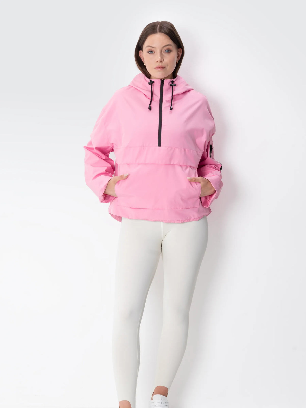 Classic Relaxed Fit Rain Hoodie Morganite Pink
