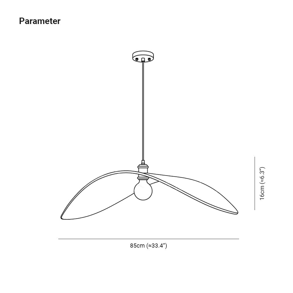 Ozawa Design LED Hanglamp Metaal/Hout Bruin Slaap/Woon/Eetkamer